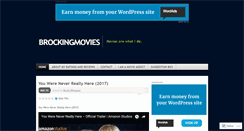 Desktop Screenshot of brockingmovies.com